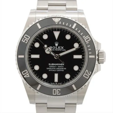 Rolex Submariner 124060 40mm Stainless steel Black