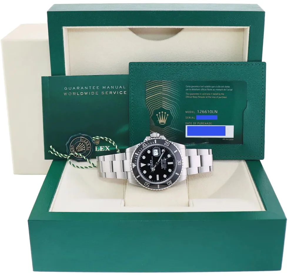 Rolex Submariner 126610LN-0001 41mm Oystersteel Black 6