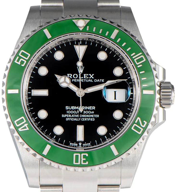 Rolex Submariner 126610LV 41mm Stål/Keramik Svart