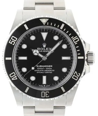 Rolex Submariner (No Date) 41 124060 41mm Stainless steel Black