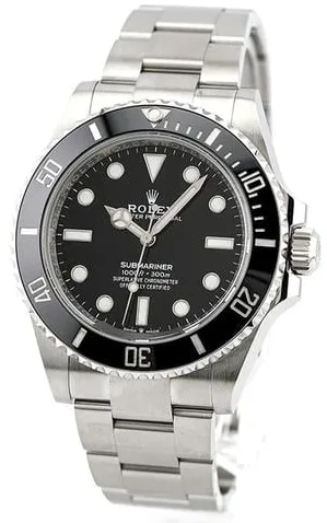 Rolex Submariner (No Date) 41 124060 41mm Stainless steel Black 1