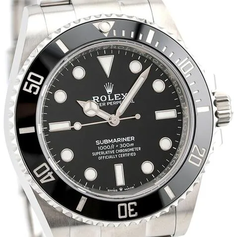 Rolex Submariner (No Date) 41 124060 41mm Stainless steel Black 6