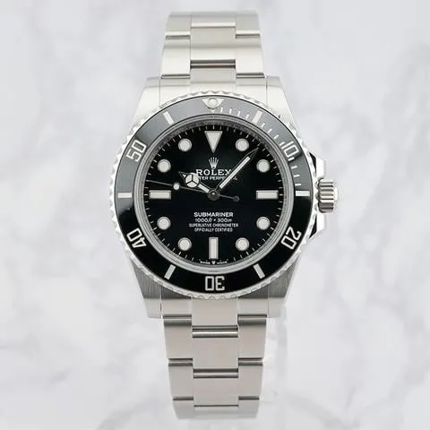 Rolex Submariner (No Date) 41 124060 41mm Stainless steel Black 2