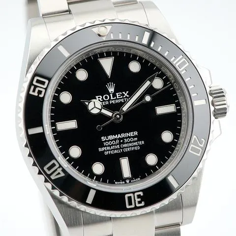 Rolex Submariner (No Date) 41 124060 41mm Stainless steel Black 6