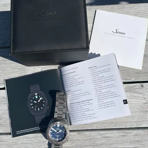 Sinn Diving Watches 1015.011 41mm Titanium Blue 6