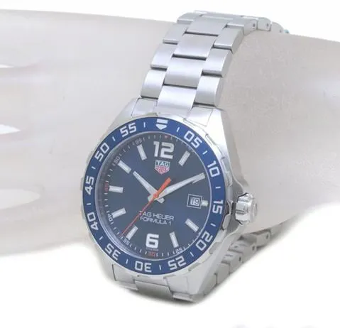 TAG Heuer Formula 1 Quartz WAZ1010.BA0842 43mm Stainless steel Blue 1