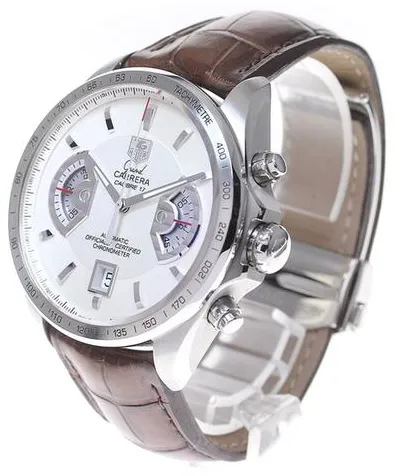 TAG Heuer Grand Carrera CAV511B 44mm Stainless steel Silver 1