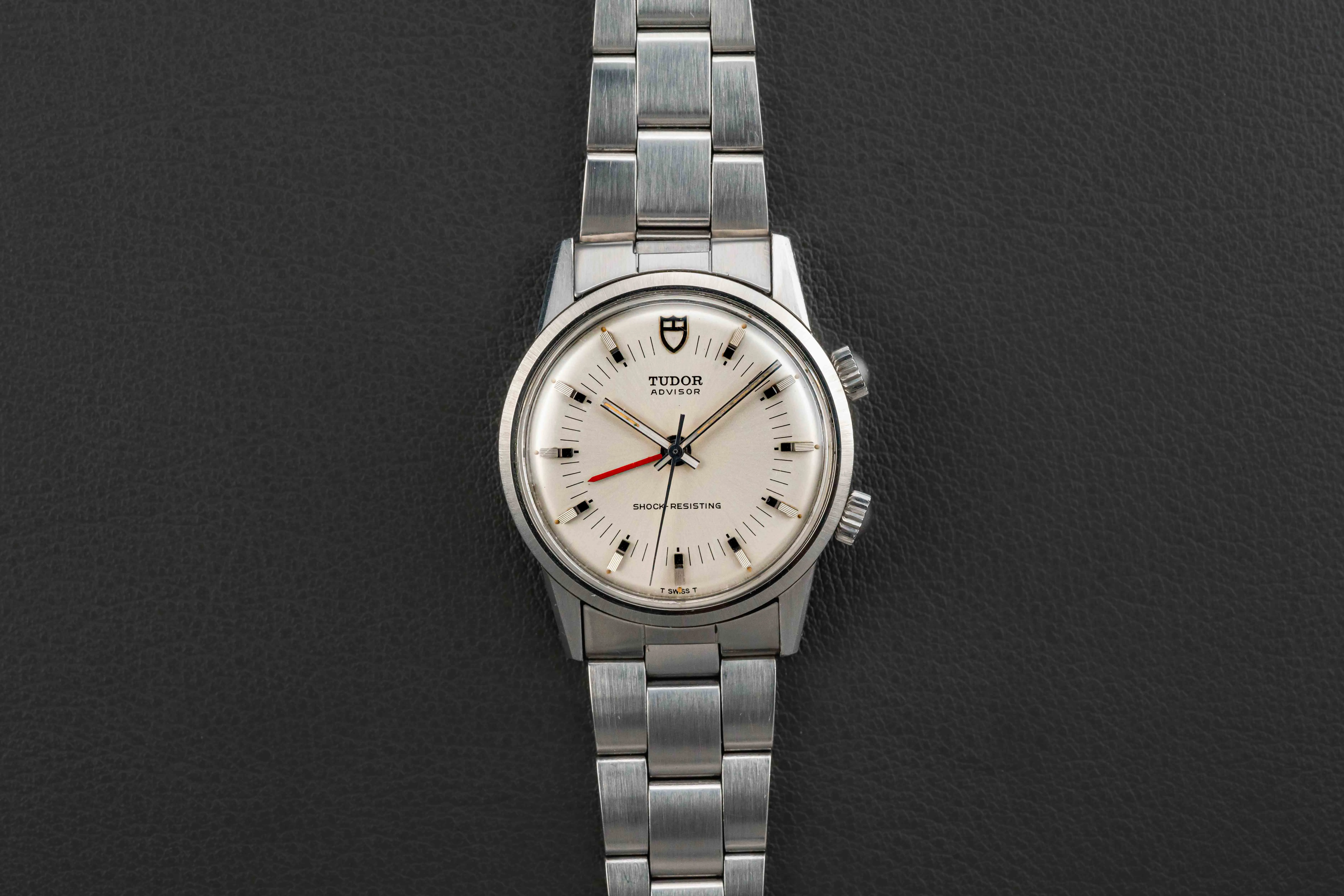 Tudor Advisor 10050 34mm Stainless steel Silver