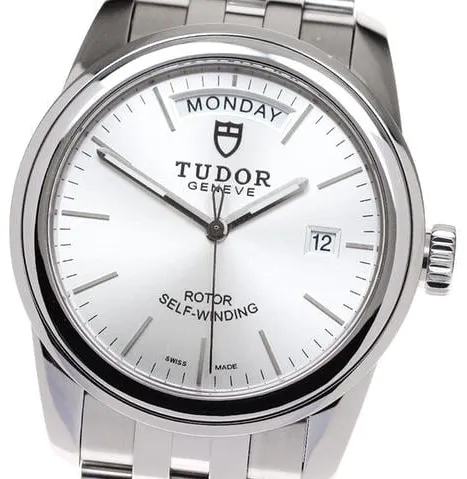 Tudor Glamour 56000 39mm Stainless steel Silver