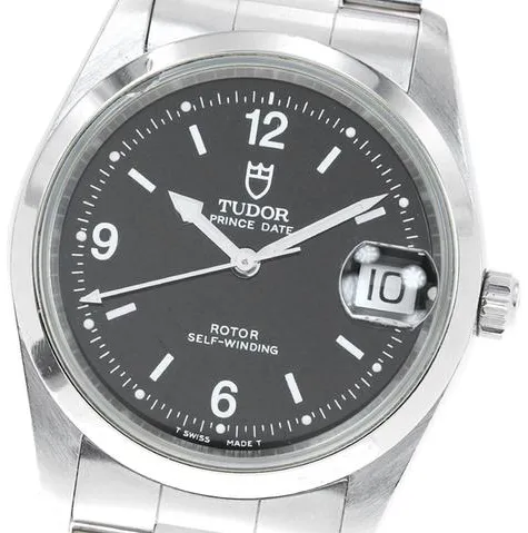 Tudor Prince 74000N 34mm Stainless steel White