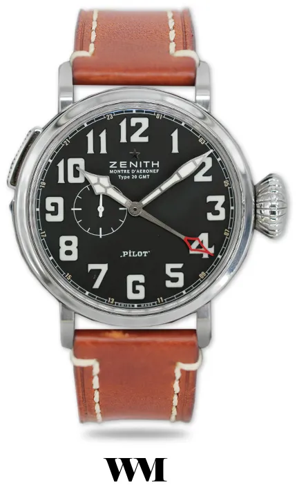 Zenith Pilot 03.2430.693/21.C723 48mm Stainless steel Black