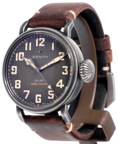 Zenith Pilot 11.2430.679/21.C801 45mm Stainless steel Gray 3