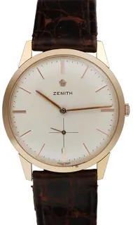 Zenith Dress Watch 25429-4136 18k rose gold Silver