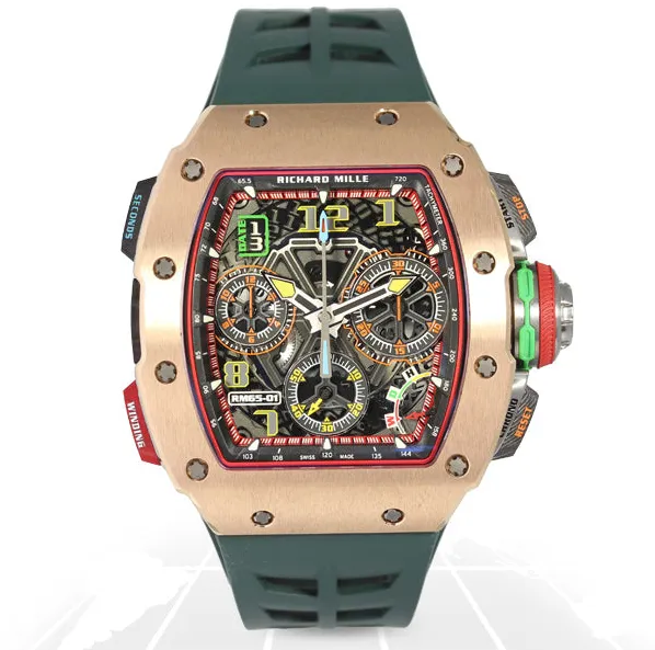 Richard Mille RM 65-01 RM65-01 45mm Rose gold