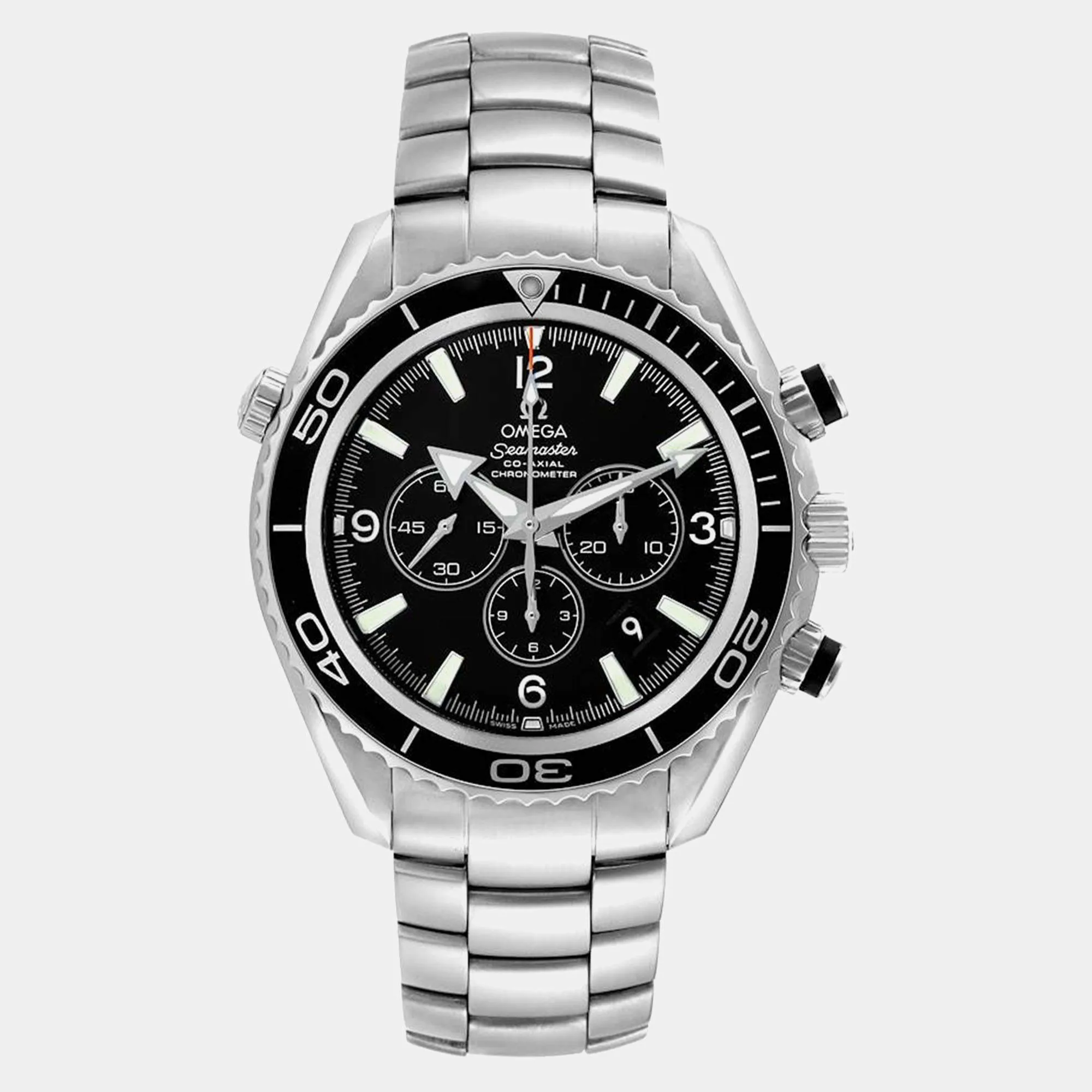 Omega Seamaster Planet Ocean 2210.50.00 45.5mm Stainless steel Black