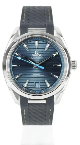 Omega Aqua Terra 220.12.41.21.03.002 41mm Stainless steel Blue 1