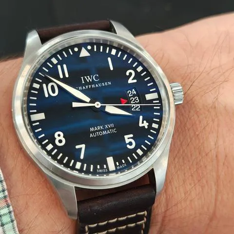 IWC Pilot Mark IW326501 41mm Stainless steel Black