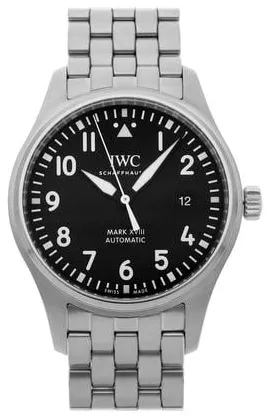 IWC Pilot Mark IW327015 40mm Stainless steel Black