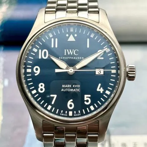 IWC Pilot Mark IW327014 40mm Stainless steel Blue