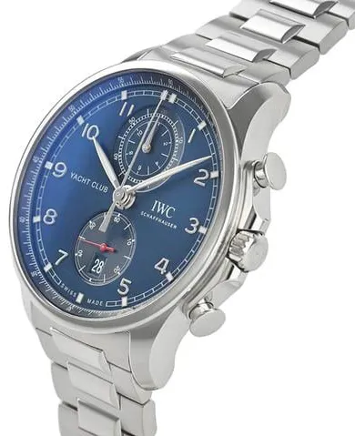 IWC Portugieser IW390701 44.5mm Stainless steel Blue