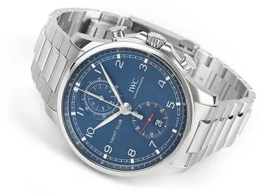 IWC Portugieser IW390701 44.5mm Stainless steel Blue 3