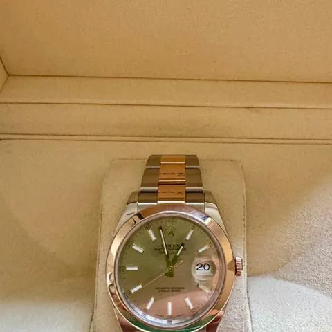 Rolex Datejust 41 126301 41mm Yellow gold and Stainless steel Rose