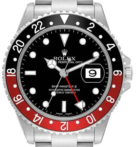 Rolex GMT-Master II 16710 40mm Stainless steel Black