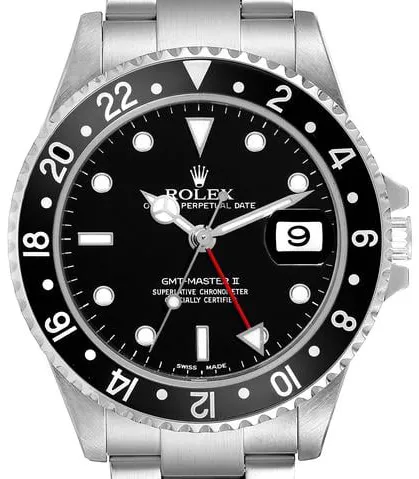 Rolex GMT-Master II 16710 40mm Stainless steel Black