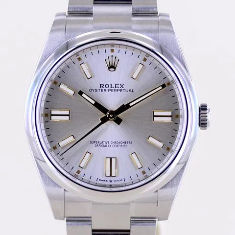 Rolex Oyster Perpetual 41 124300 41mm Stainless steel Silver