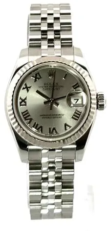 Rolex Lady-Datejust 179174 26mm Stainless steel Black