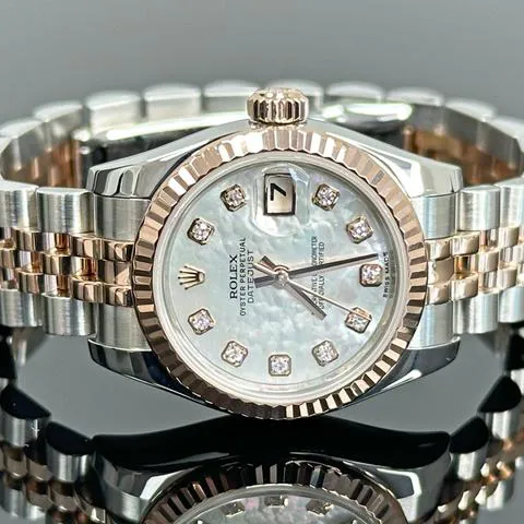 Rolex Lady-Datejust 179171 26mm Yellow gold and Stainless steel Mother-of-pearl