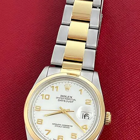 Rolex Datejust 36 16203 36mm Stainless steel White 2