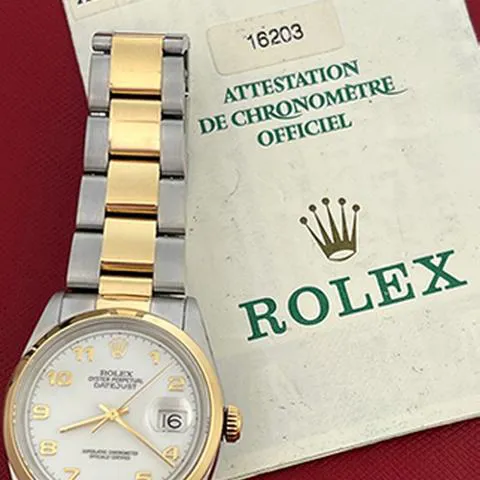 Rolex Datejust 36 16203 36mm Stainless steel White 11