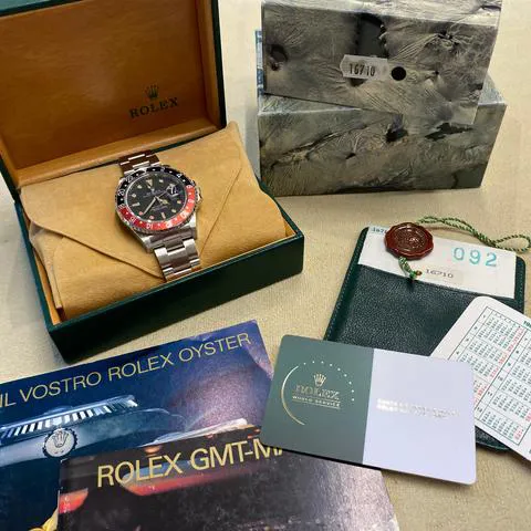 Rolex GMT-Master II 16710 40mm Stainless steel Black