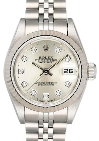 Rolex Lady-Datejust 69174 26mm Stainless steel Silver