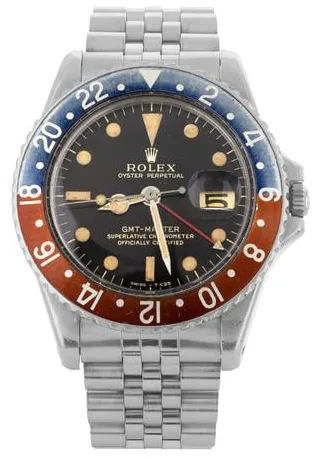 Rolex GMT-Master 1675 40mm Stainless steel Black