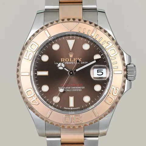 Rolex Yacht-Master 37 268621 37mm Yellow gold and Stainless steel Brown