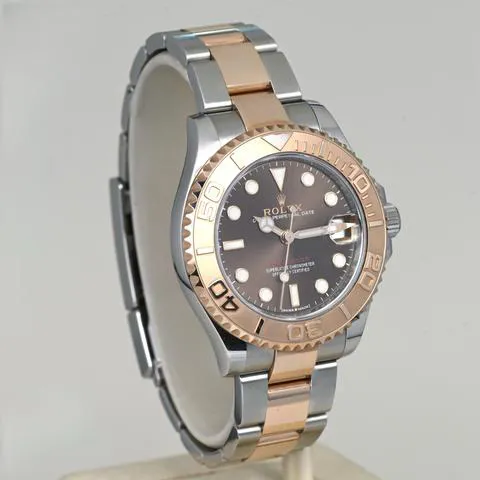 Rolex Yacht-Master 37 268621 37mm Yellow gold and Stainless steel Brown 2