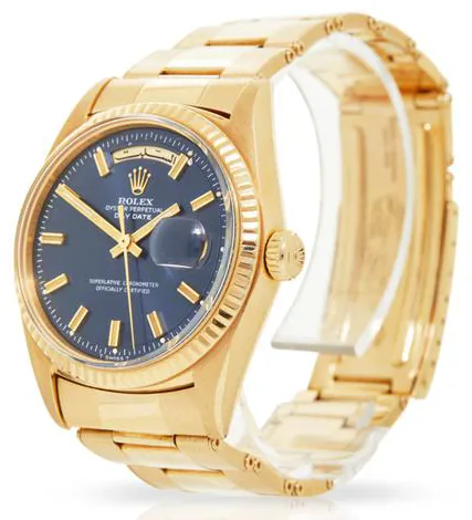 Rolex Day-Date 36 1803 36mm Yellow gold Blue 1