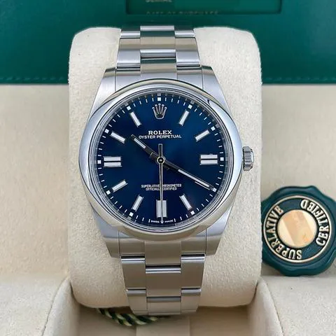 Rolex Oyster Perpetual 41 124300 41mm Stainless steel Blue