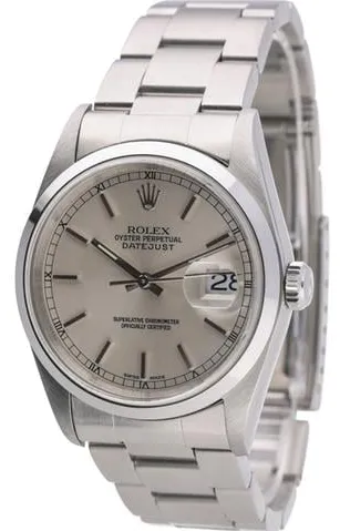 Rolex Datejust 36 16200 36mm Stainless steel Silver 2