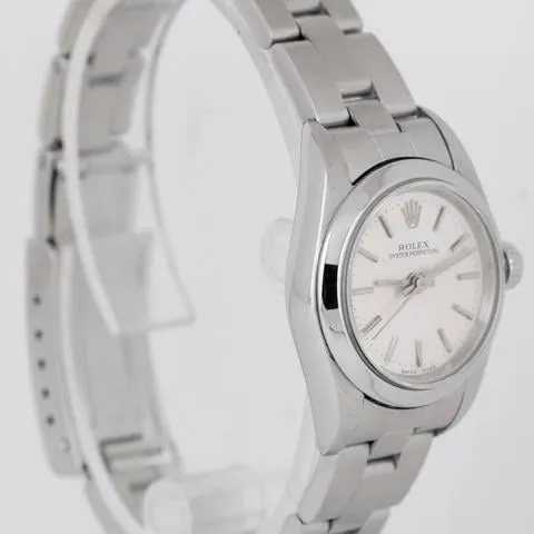 Rolex Oyster Perpetual 76080 24mm Stainless steel Silver 3