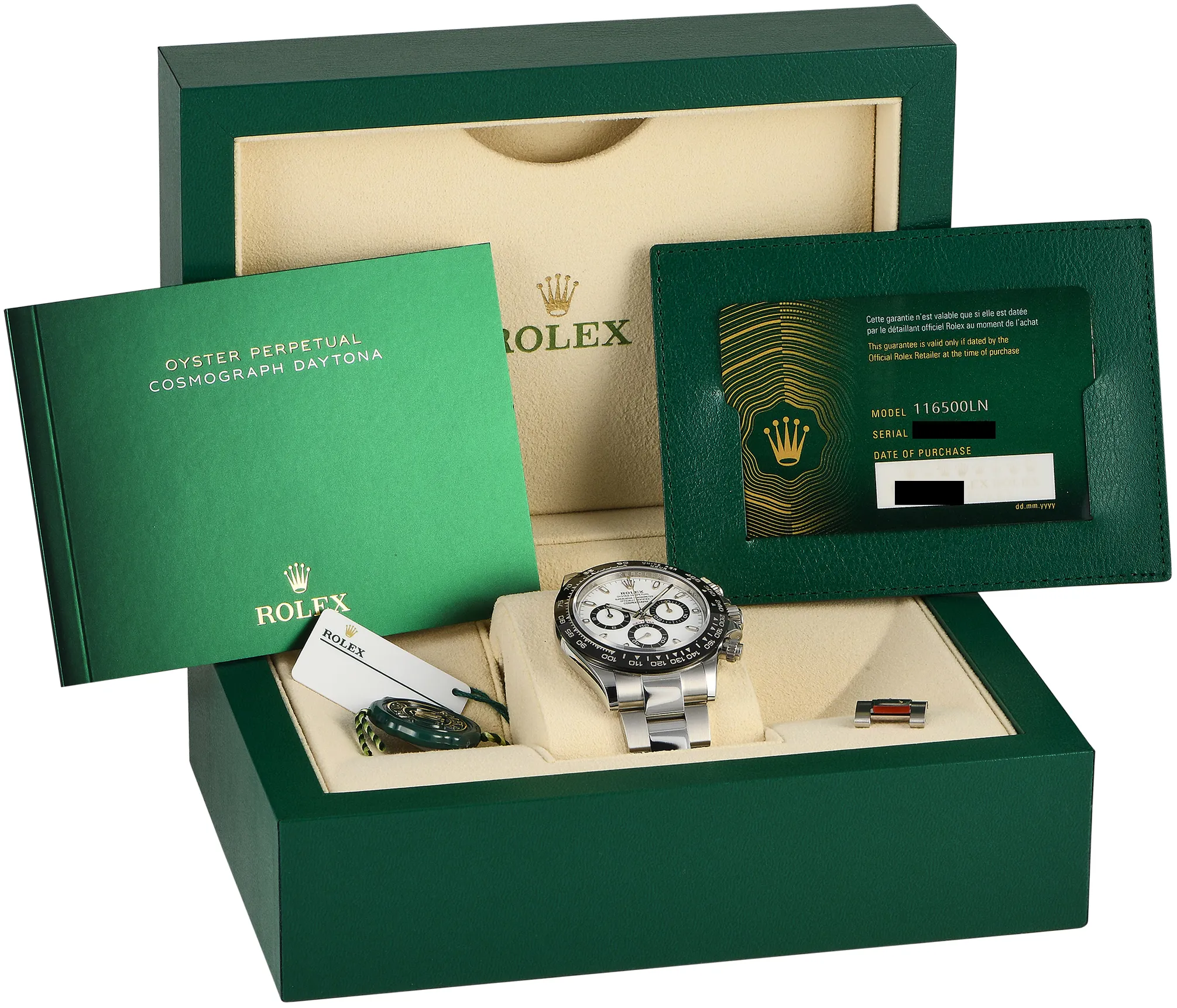 Rolex Daytona 116500LN 40mm Stainless steel White 4