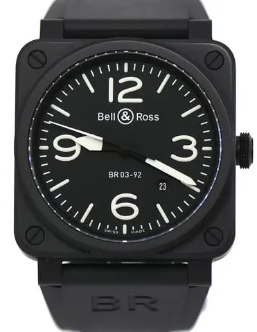 Bell & Ross BR 03 BR03-92-CBL 42mm Ceramic Black