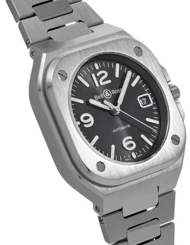 Bell & Ross Instruments BR05A-BL-ST/SST 40mm Stainless steel Black 2