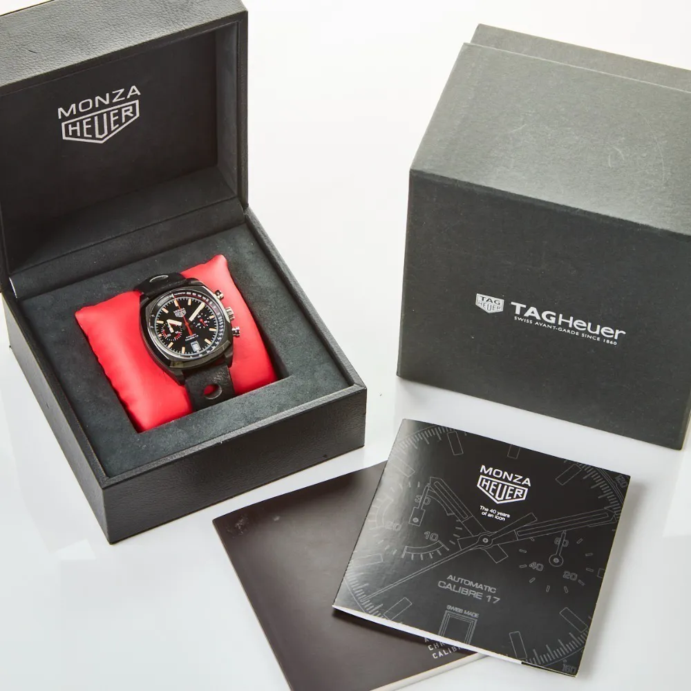 TAG Heuer Monza CR2080 42mm Carbon fiber and Titanium Black 4