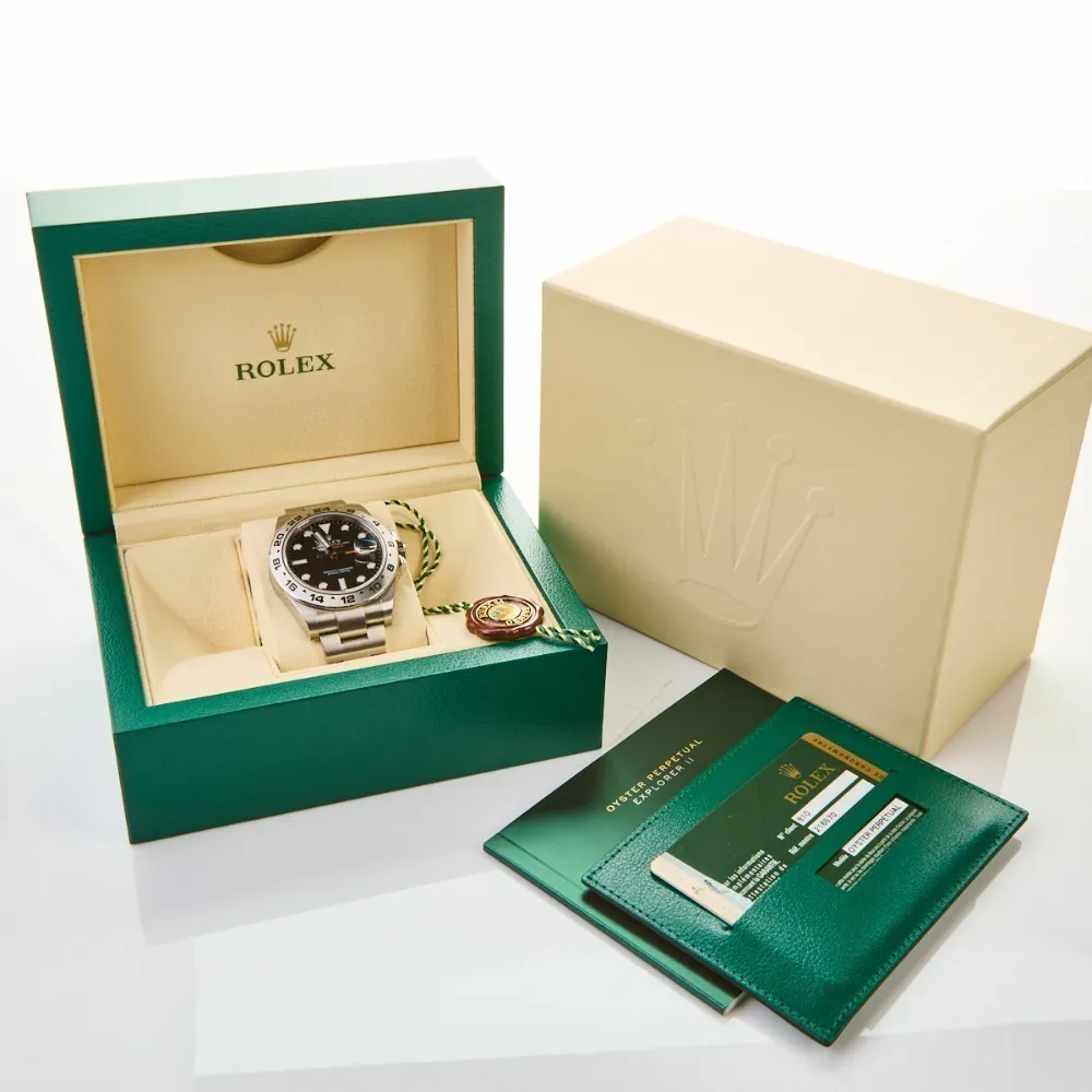 Rolex Explorer II 216570 42mm Stainless steel Black 4