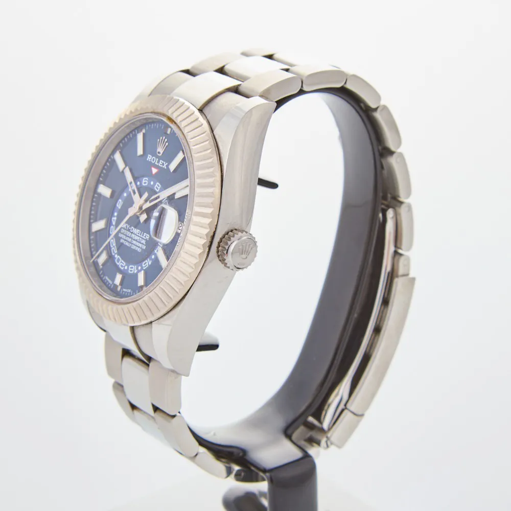 Rolex Sky-Dweller 326934 42mm Stainless steel and 18k white gold Blue 2