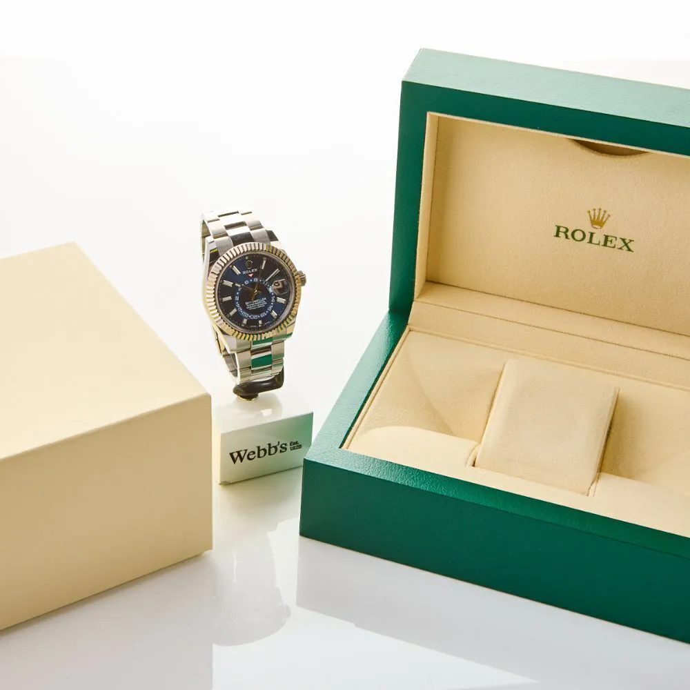 Rolex Sky-Dweller 326934 42mm Stainless steel and 18k white gold Blue 3