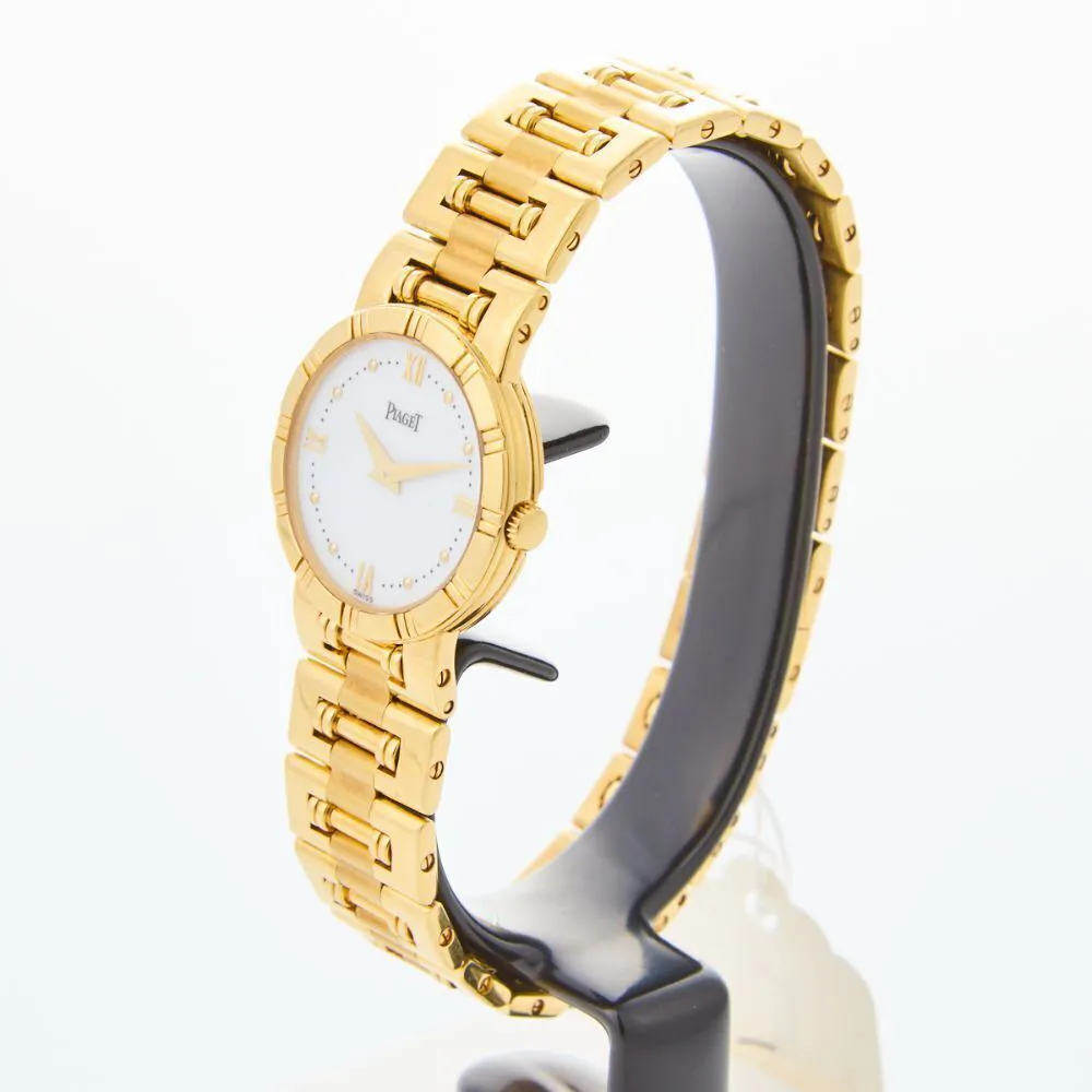 Piaget Dancer 80563k81 23mm 18k yellow gold White 1